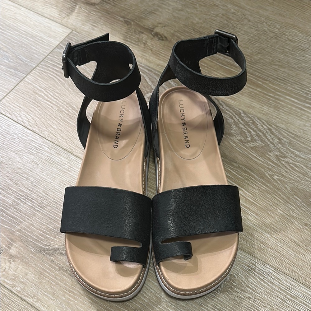 Lucky Brand Black Sandals